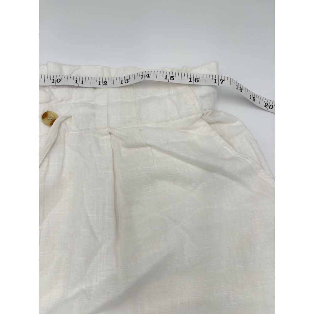 Thread & Supply Linen Blend Wide Leg Pants White XL NWT Beach Resort Boho - Picture 8 of 9